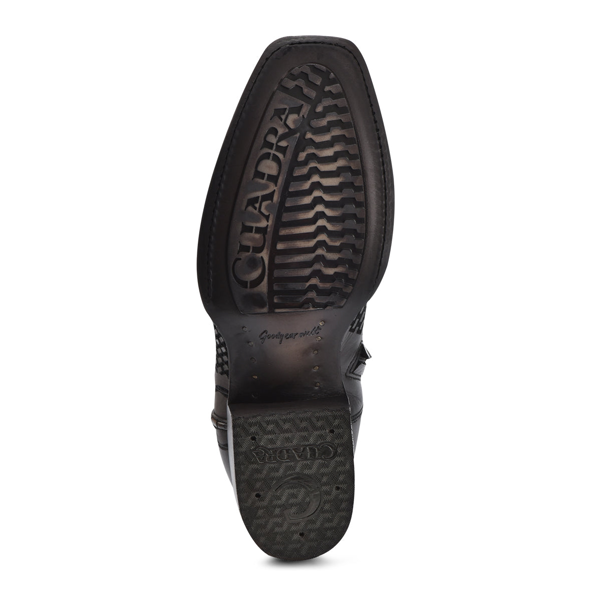 Cuadra Oxford Laser & Woven & Zipper Narrow Square Toe CU969