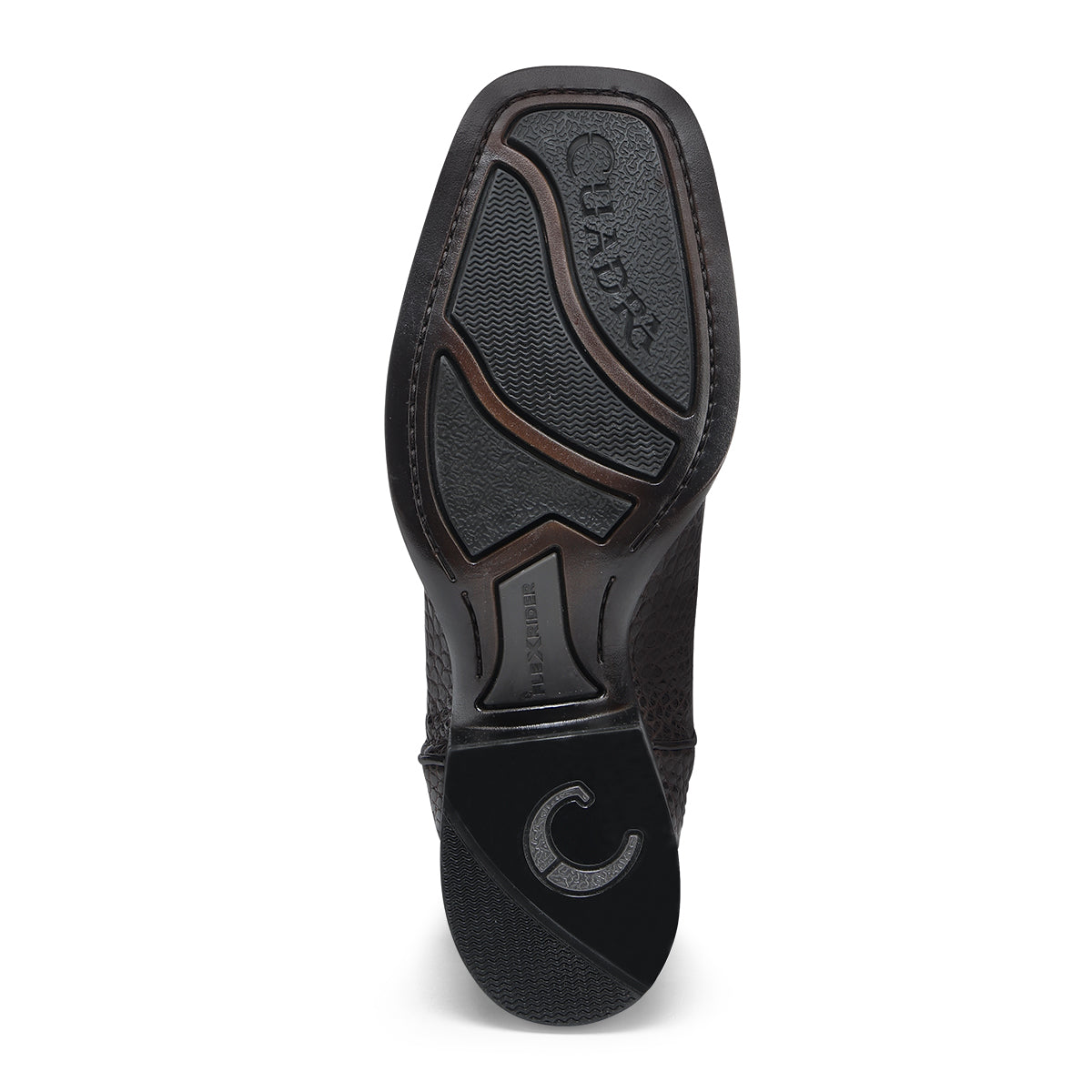 Cuadra Chocolate Alligator Embroidery & Laser & Woven CC202