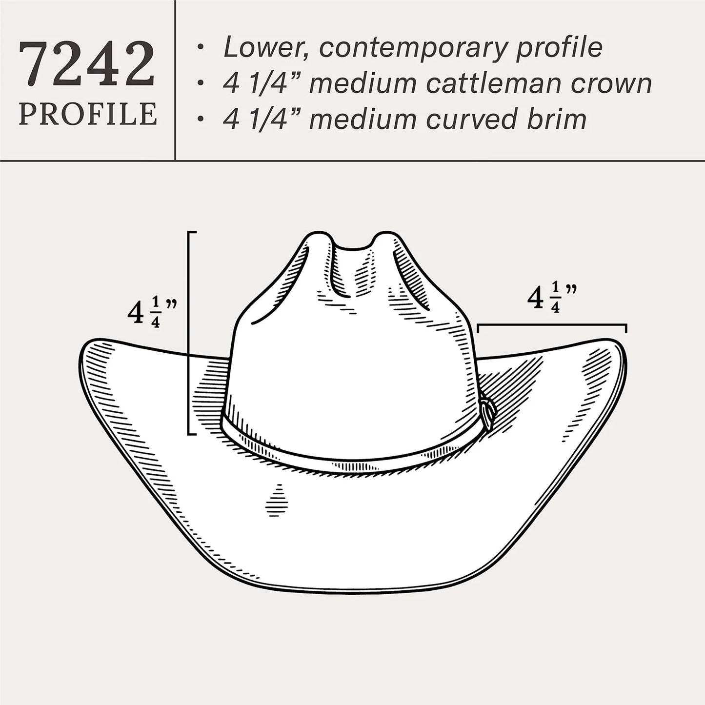 Stetson Skyline 6X Silverbelly Brim 4
