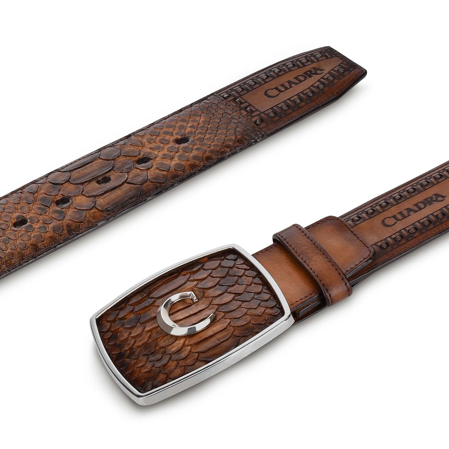 Cuadra Over Brown Python Laser BC200