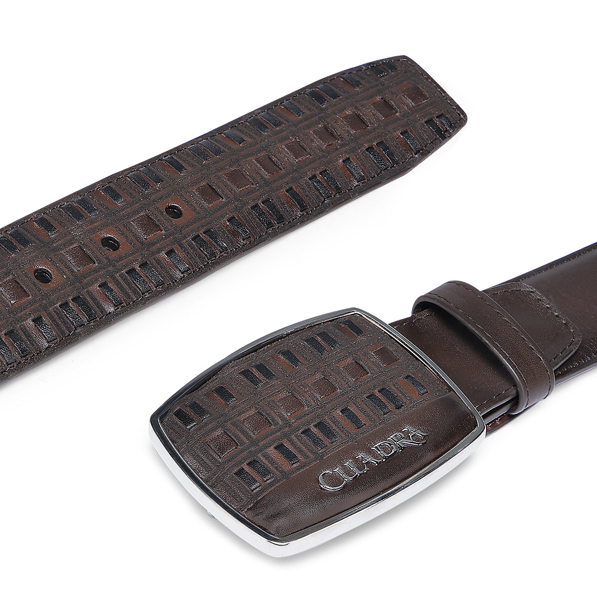 Cuadra Res Black Embroidery Belt BC401