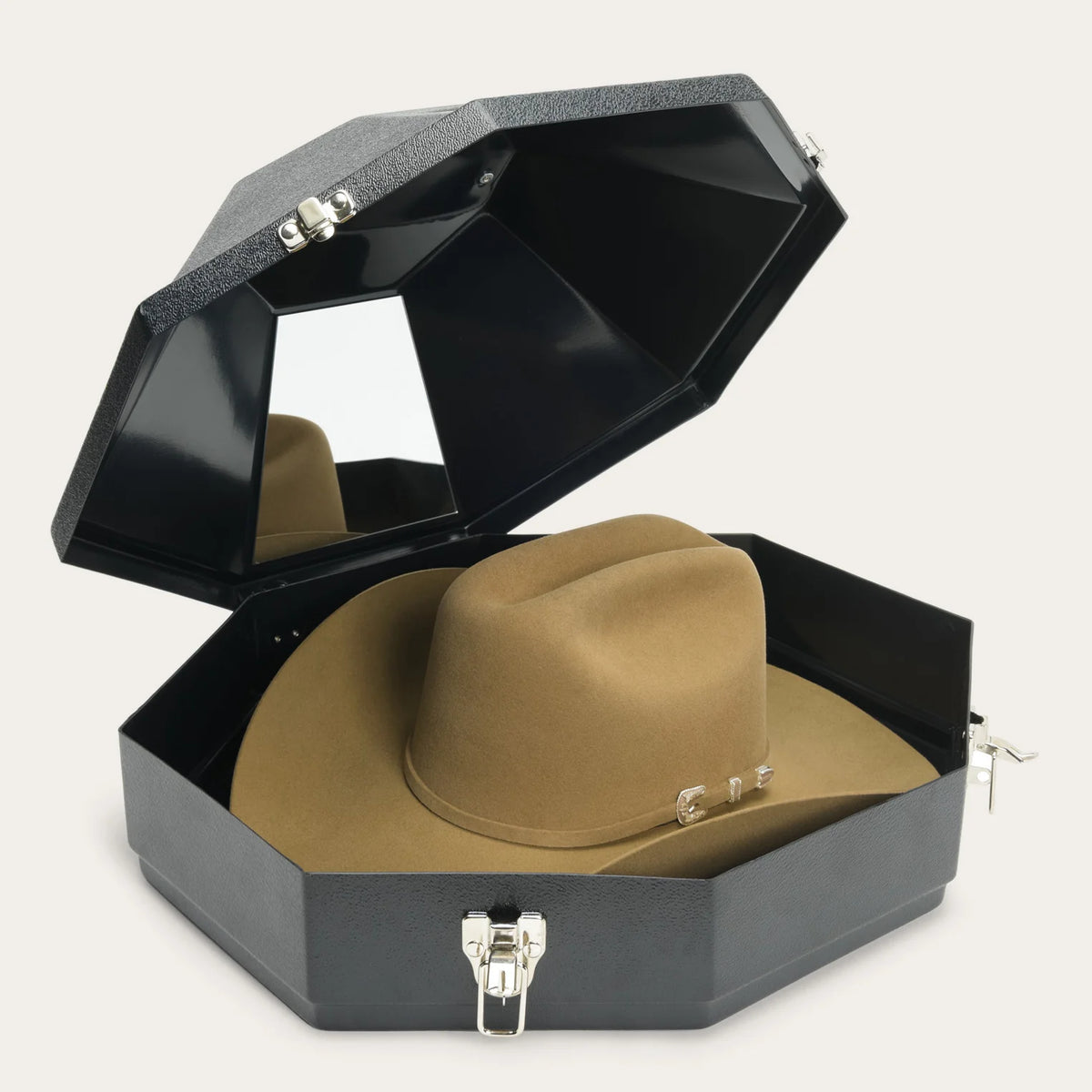 Stetson El Presidente 100X Black 4” Brim