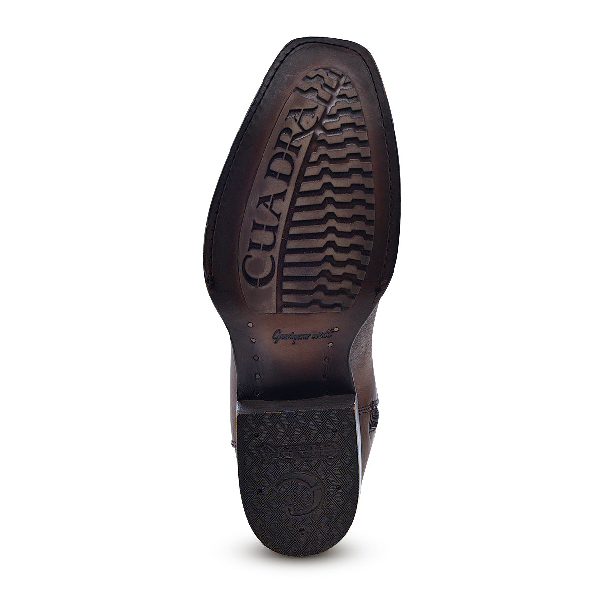 Cuadra Moroni Chestnut Ostrich Laser & Woven Narrow Square CU804