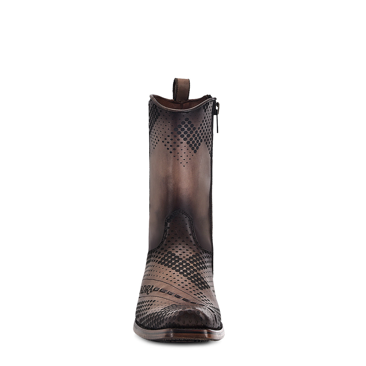 Cuadra Twister Brown Laser & Woven & Zipper CU737