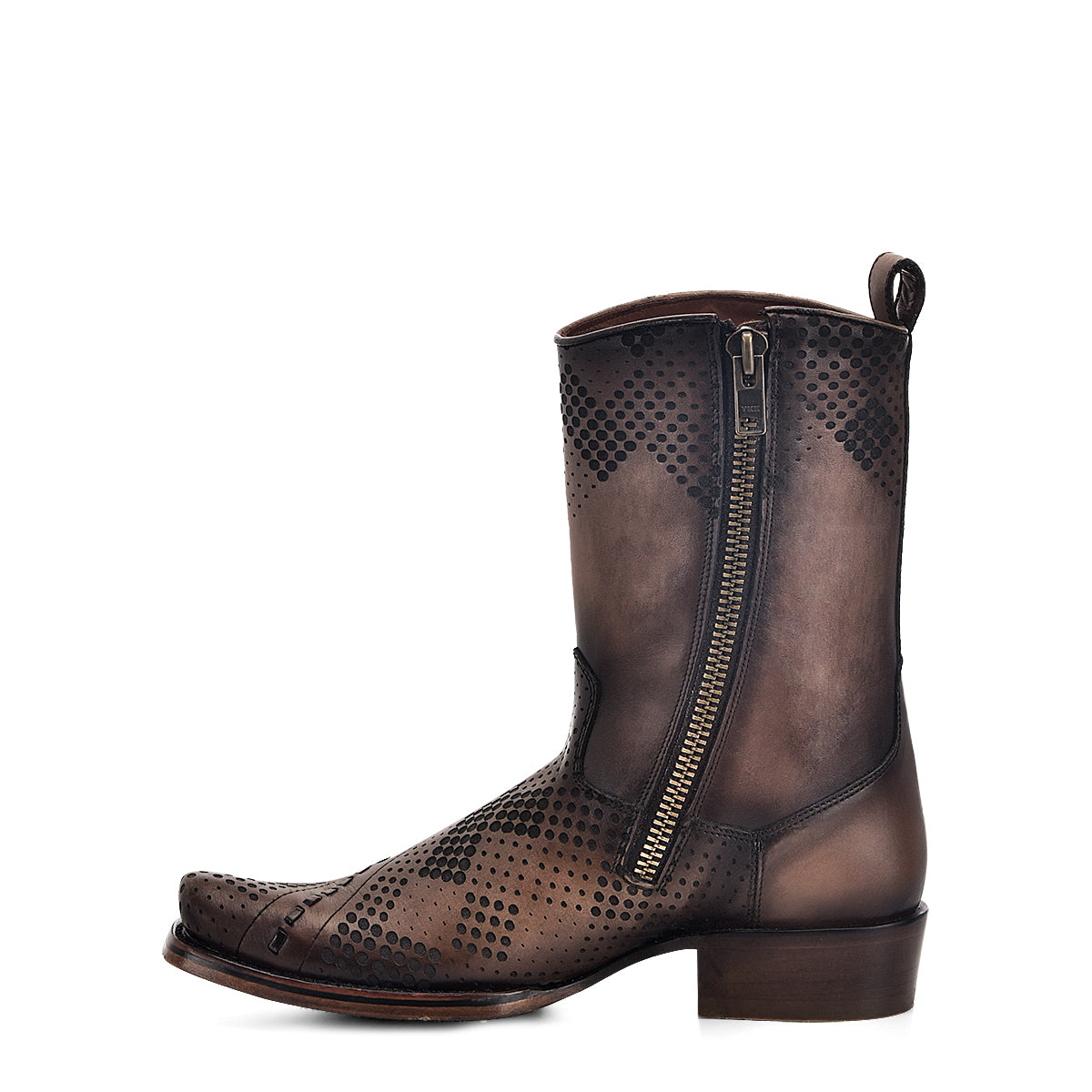 Cuadra Twister Brown Laser & Woven & Zipper CU737