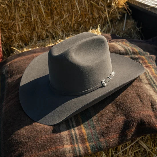 Stetson Skyline 6X Granite Grey Brim 4