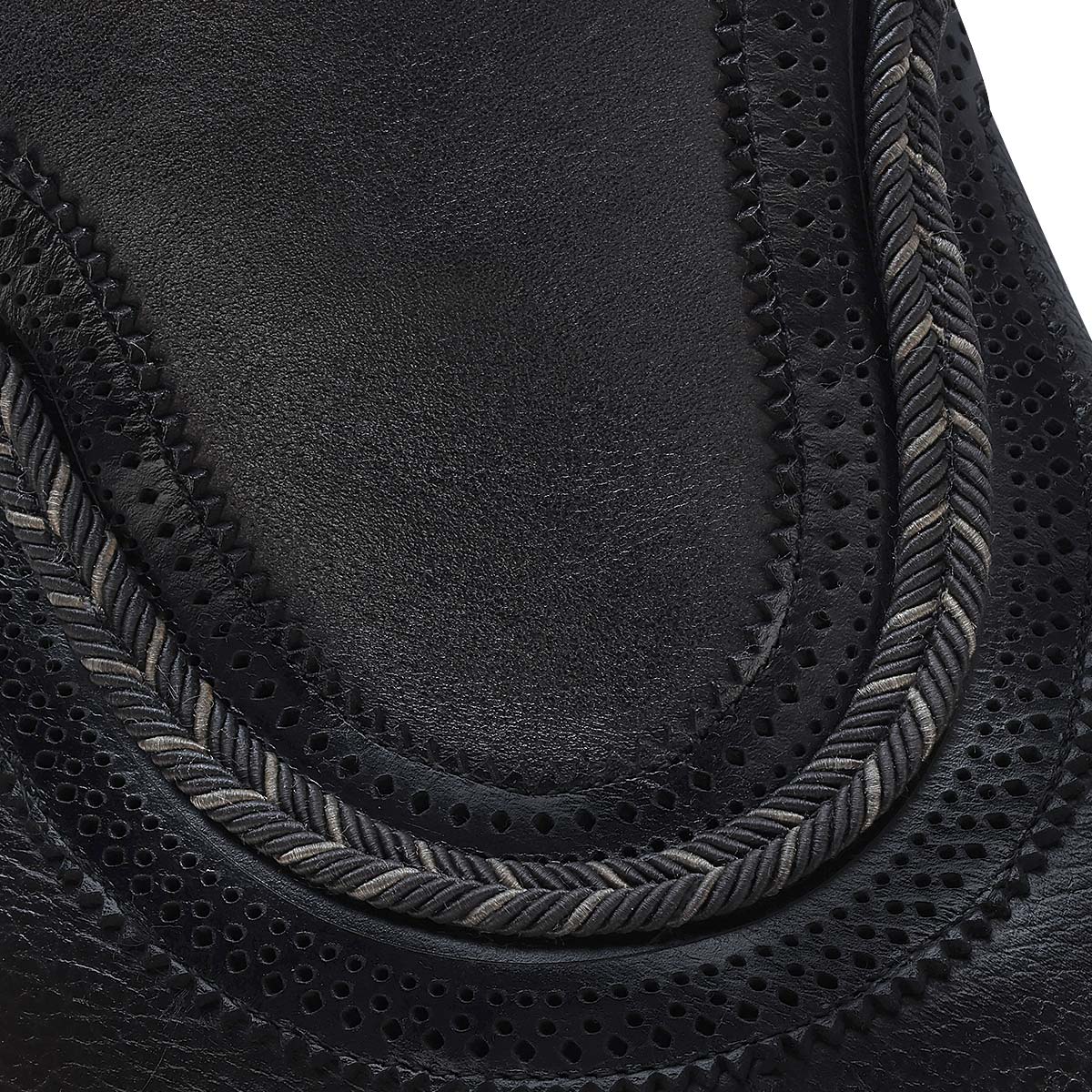 Cuadra Chocolate Zipper & Elastic Round Toe CU885
