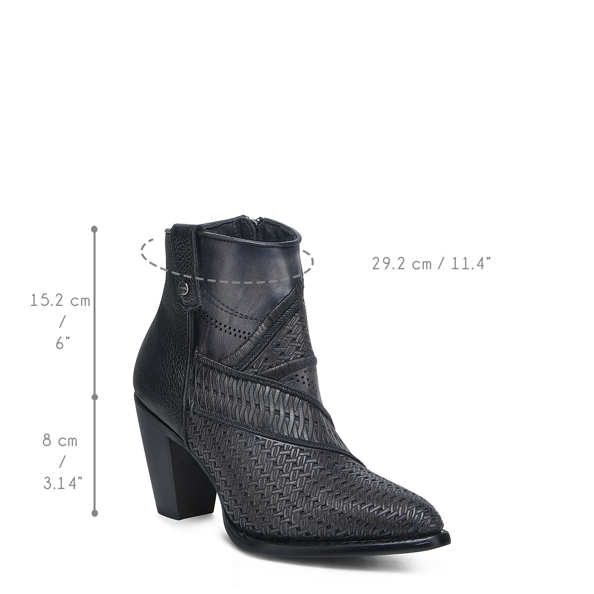 Cuadra Oxford Laser & Embroidery & Studs & Zipper CU948