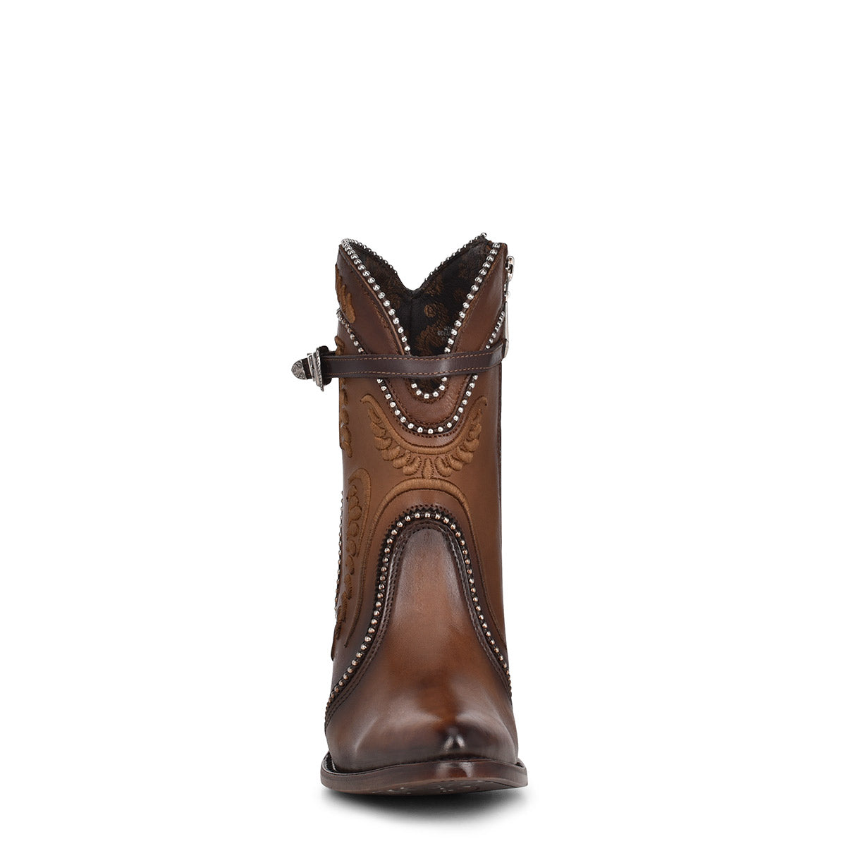 Cuadra Maple Embroidery & Harness Round Toe CU483