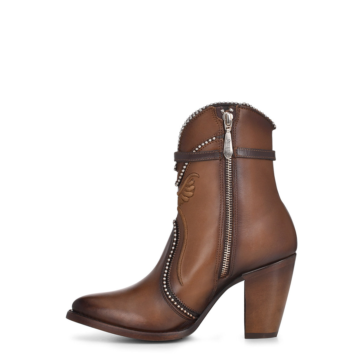 Cuadra Maple Embroidery & Harness Round Toe CU483