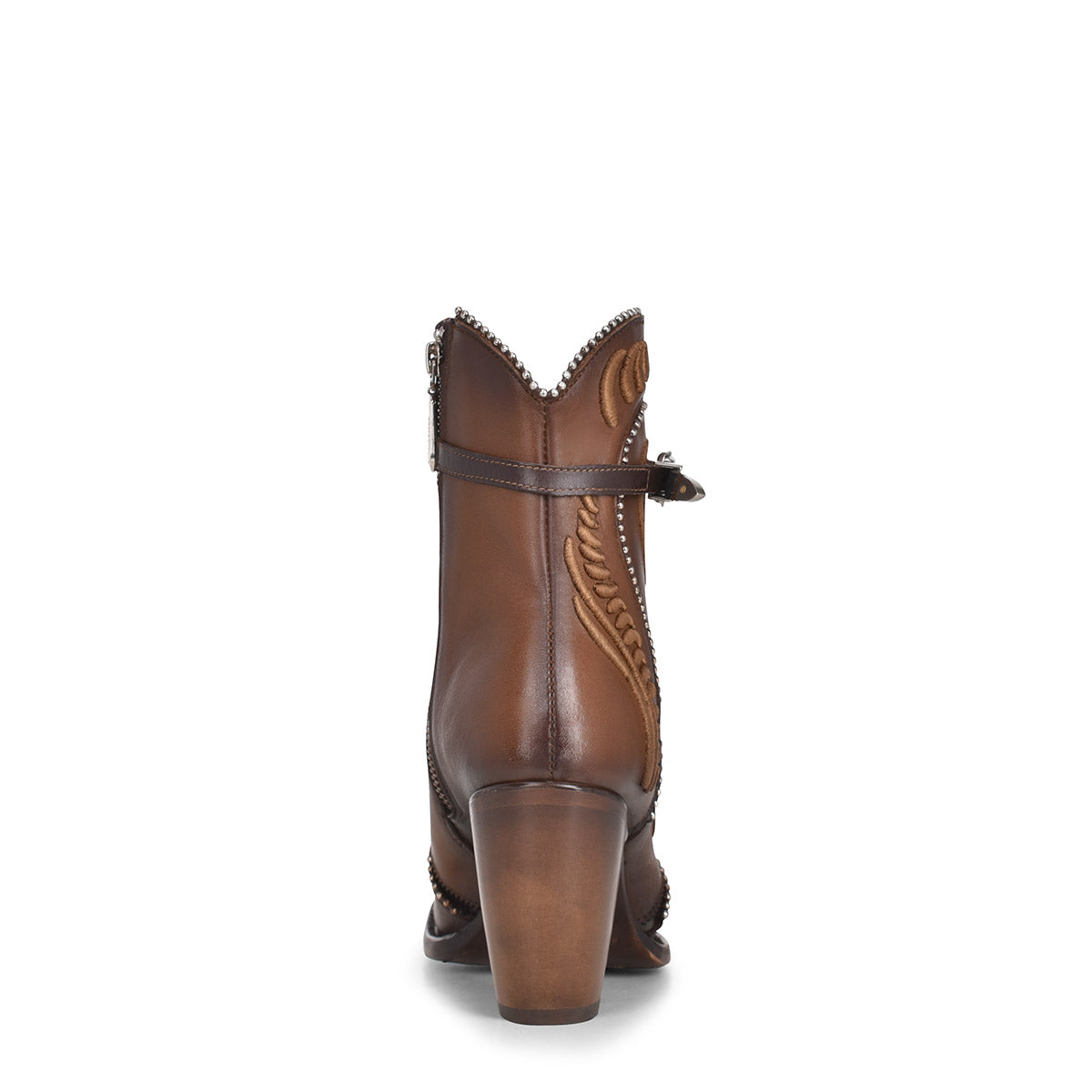 Cuadra Maple Embroidery & Harness Round Toe CU483