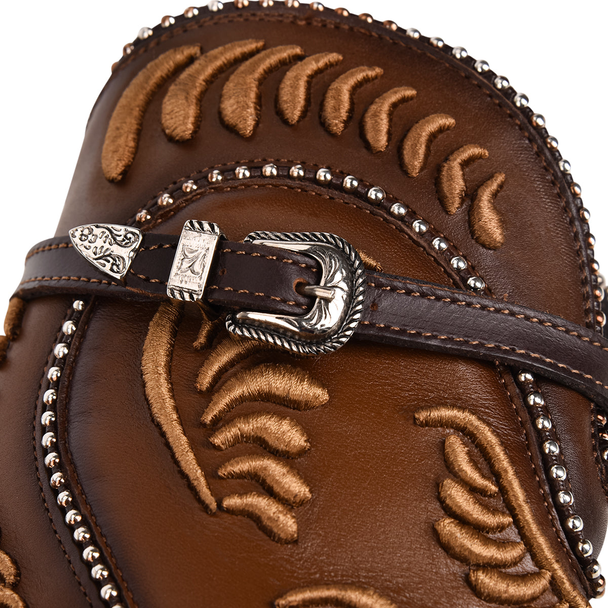 Cuadra Maple Embroidery & Harness Round Toe CU483