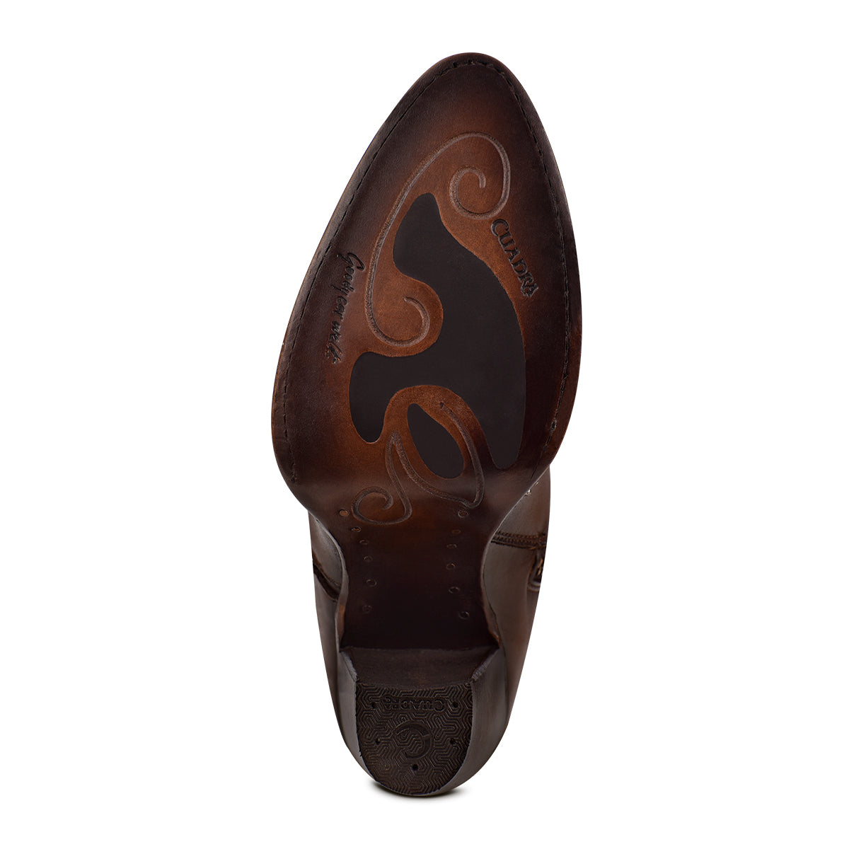 Cuadra Maple Embroidery & Harness Round Toe CU483