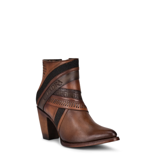 Cuadra Honey Laser & Woven Round Toe CU619