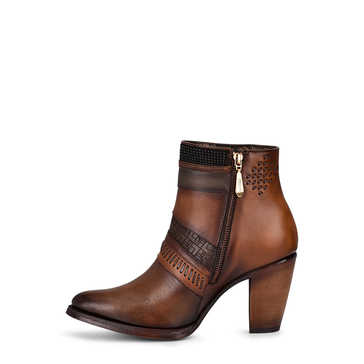 Cuadra Honey Laser & Woven Round Toe CU619