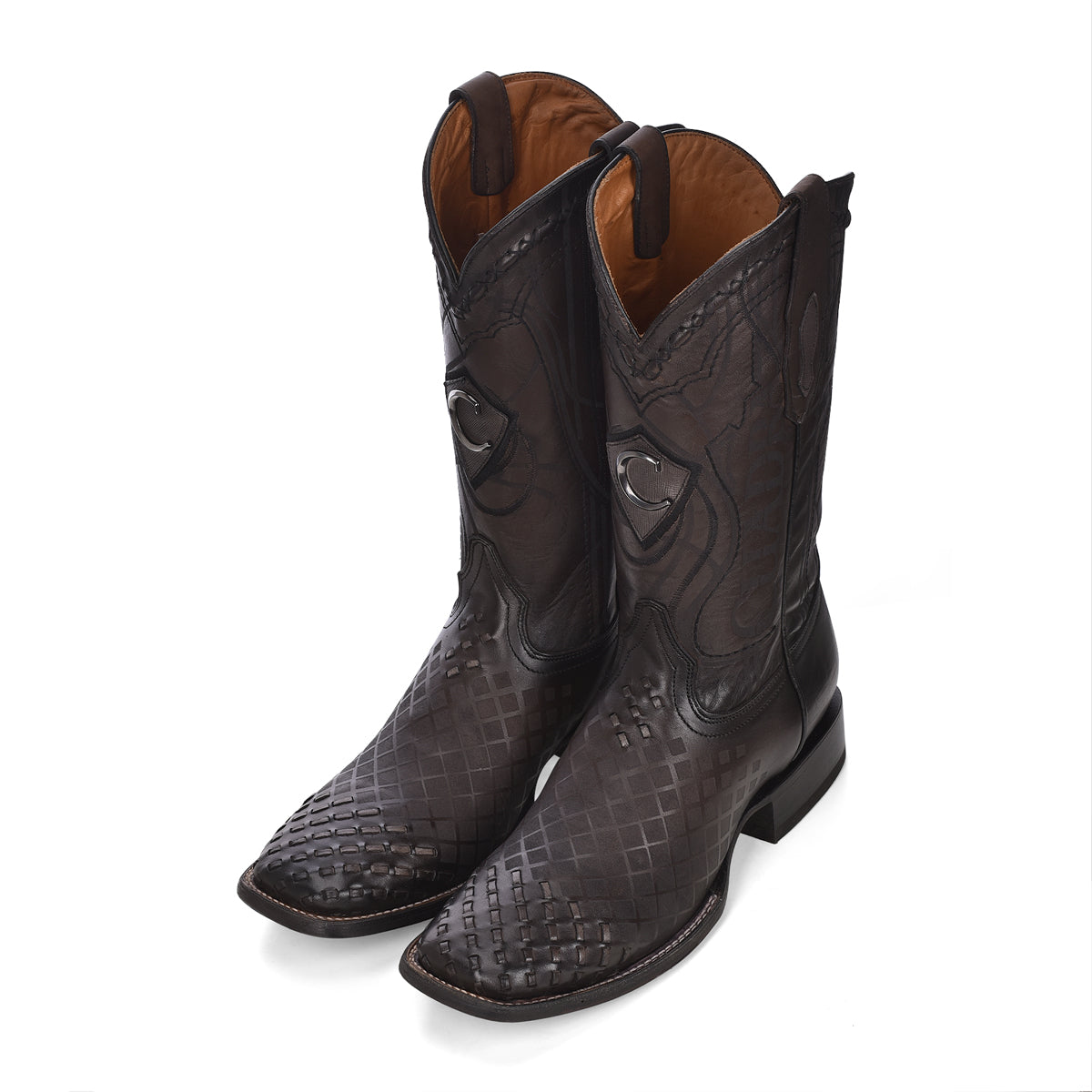 Cuadra Over Black Laser & Embroidery & Woven CU676