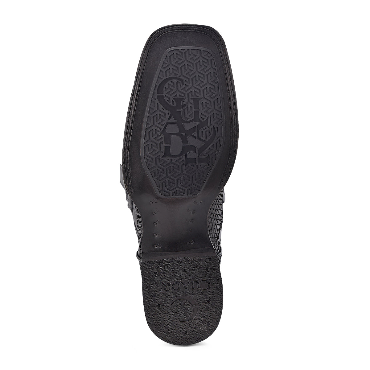 Cuadra Lisboa Cherry Python Embroidery & Laser & Woven Square Toe CU746
