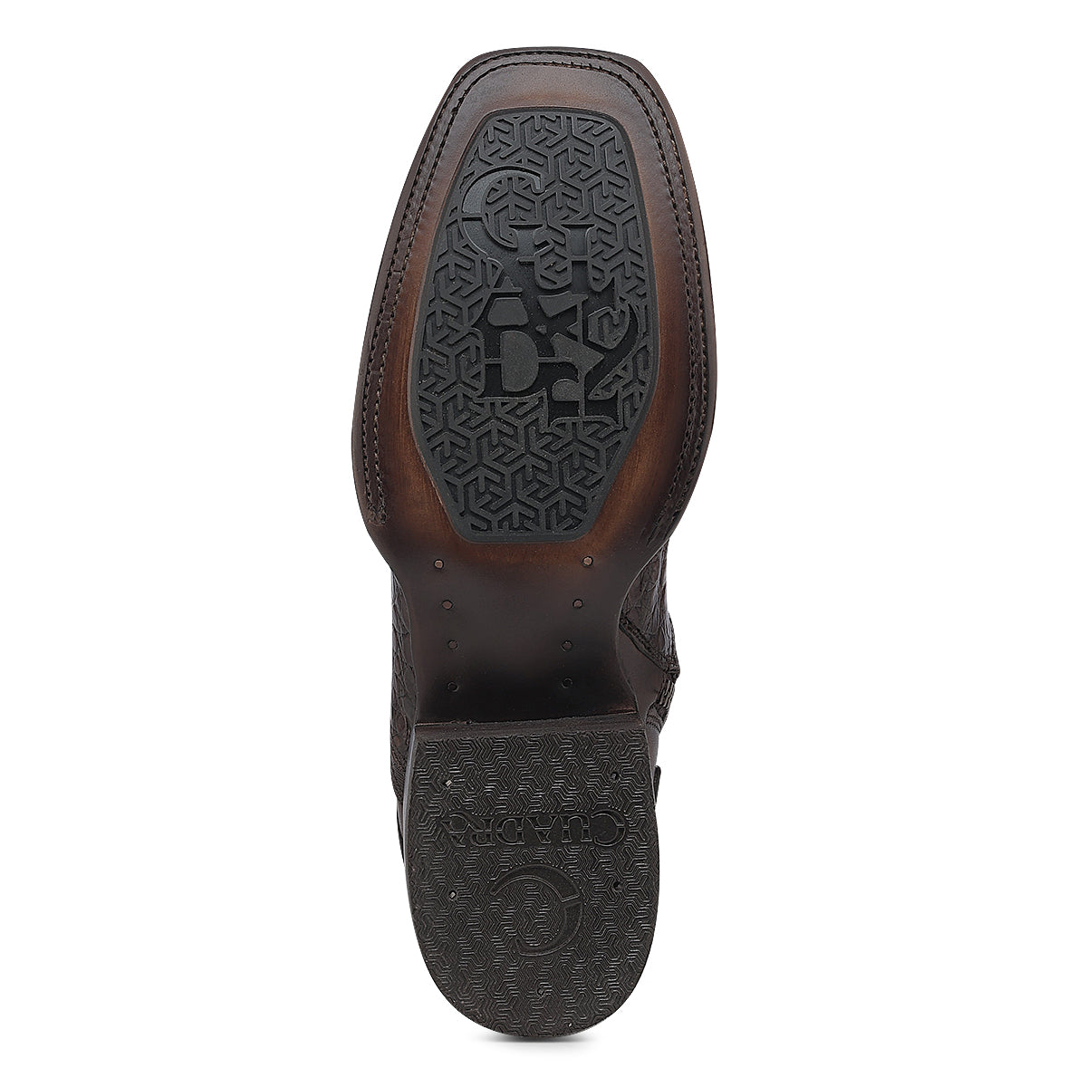Cuadra Honey Caiman Zipper & Elastic Square Toe CU892