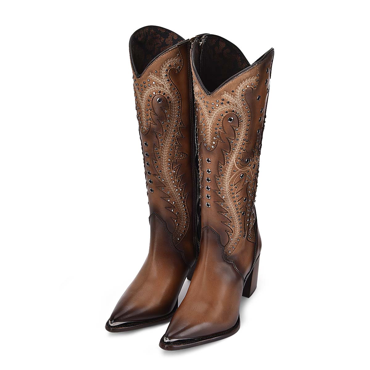 Cuadra Satro Sand Overlay & Embroidery & Studs CU763
