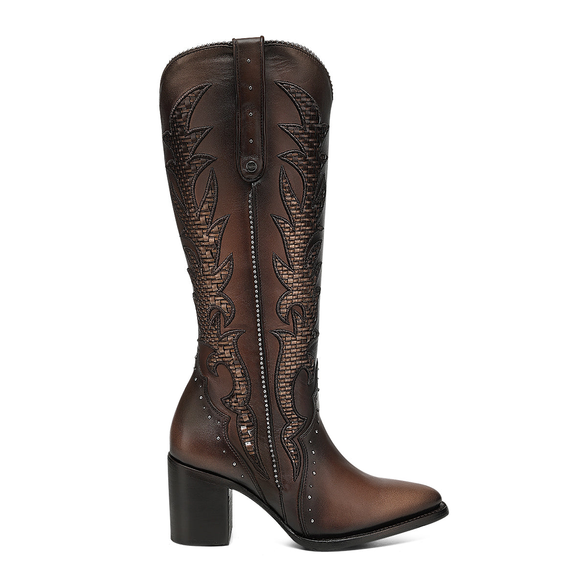 Honey Embroidery & Zipper & Woven & Studs Point CC338