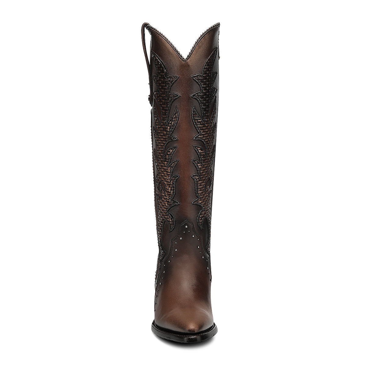 Honey Embroidery & Zipper & Woven & Studs Point CC338