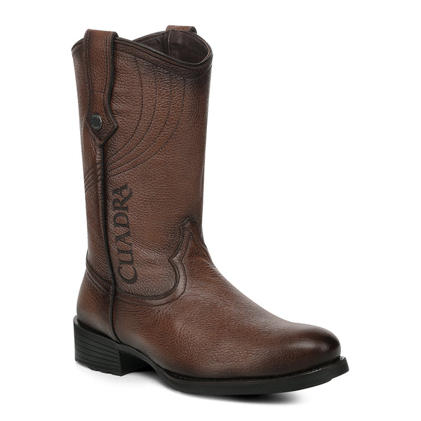 Cuadra Honey Deer Embroidery & Laser Round Toe CC317