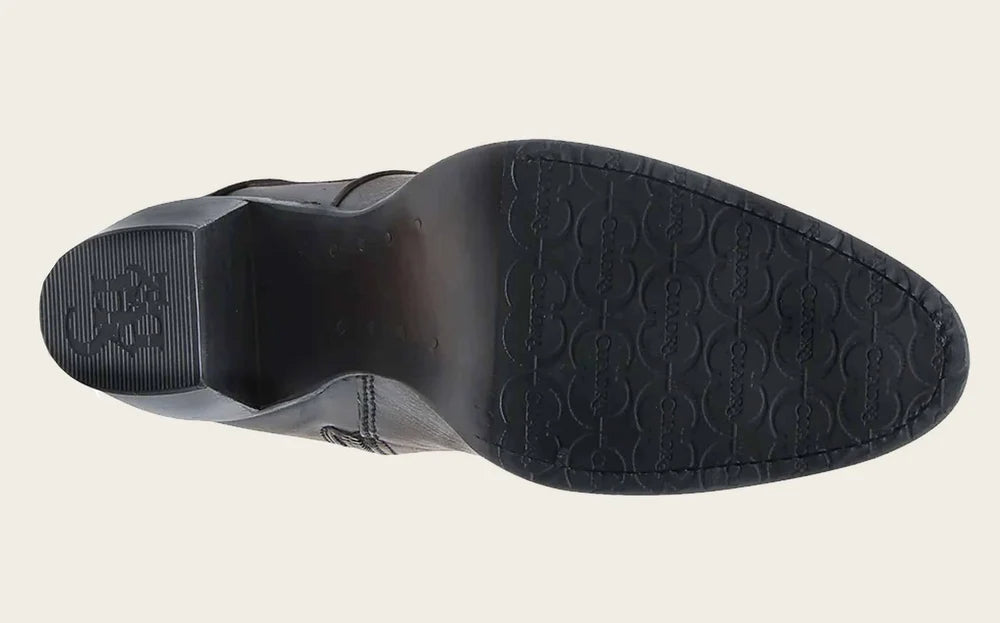 Cuadra Honey & Black Zipper & Harness & Studs CU966