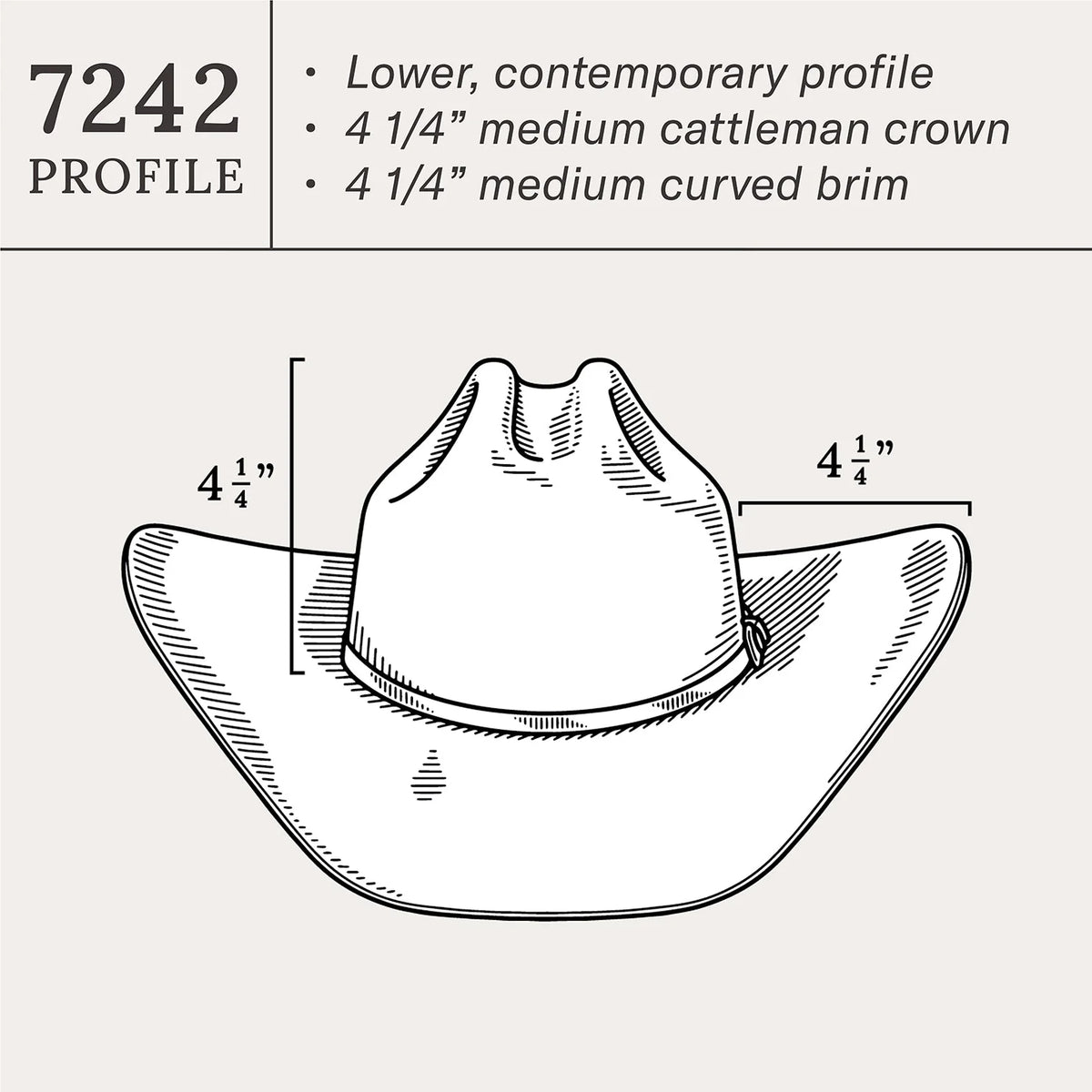 Stetson Skyline 6X Silverbelly Brim 4