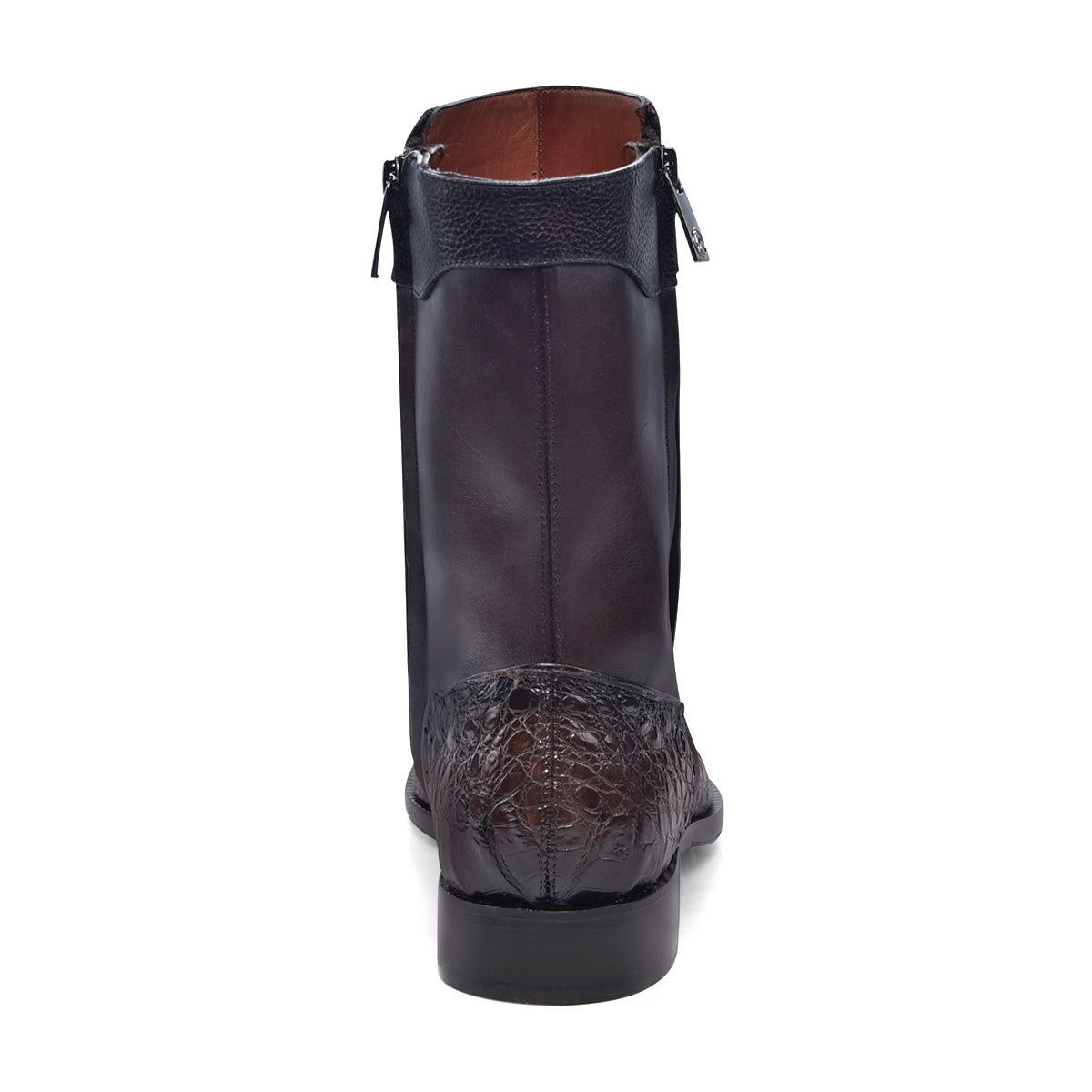 Franco Cuadra Brown Caiman Dark Brown Cowhide FC867