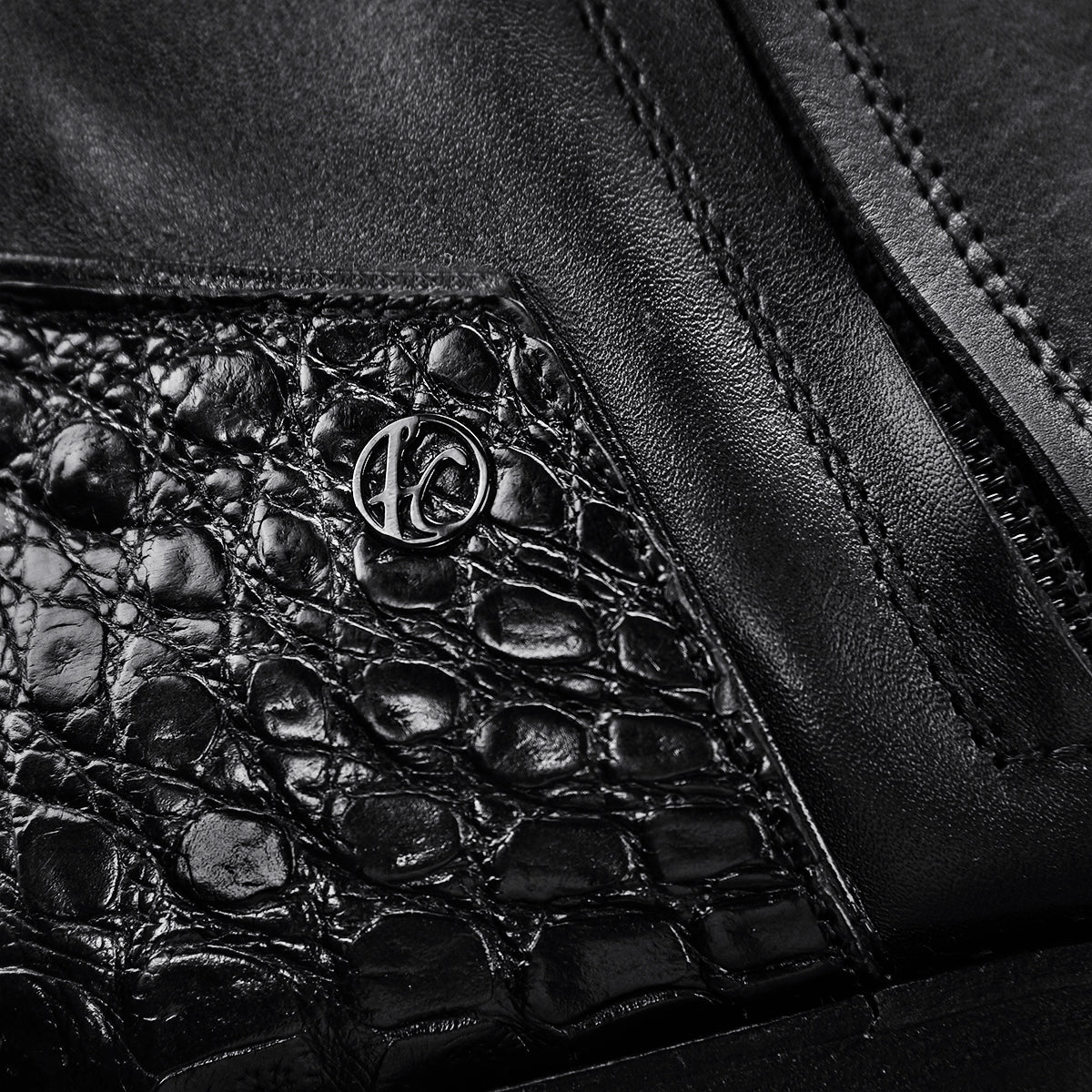 Franco Cuadra Black Caiman / Black Cowhide FC865