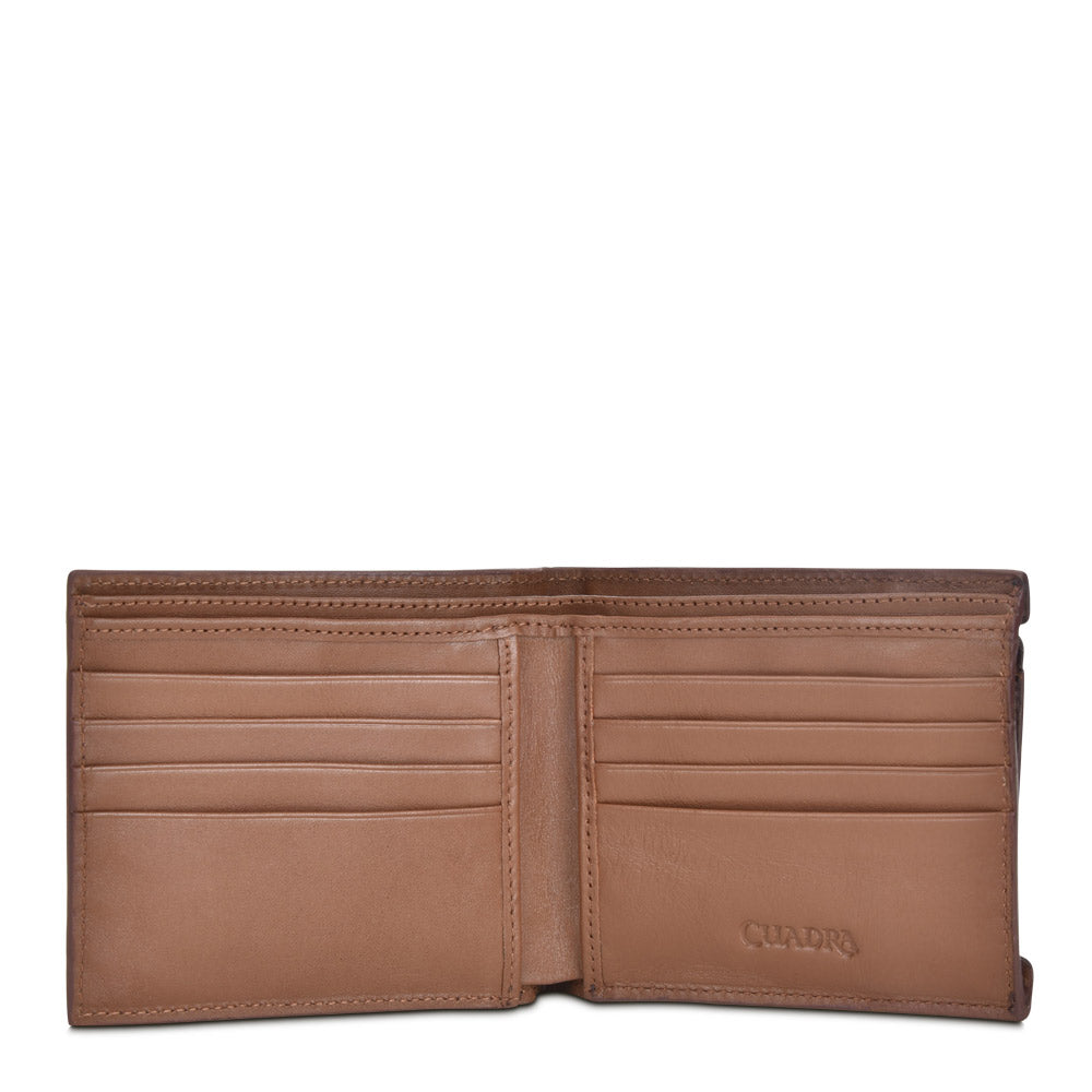 Cuadra Black Python Wallet DU369