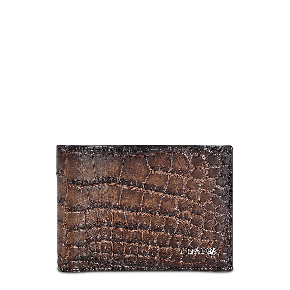 Cuadra Honey Alligator Studs Wallet DU712