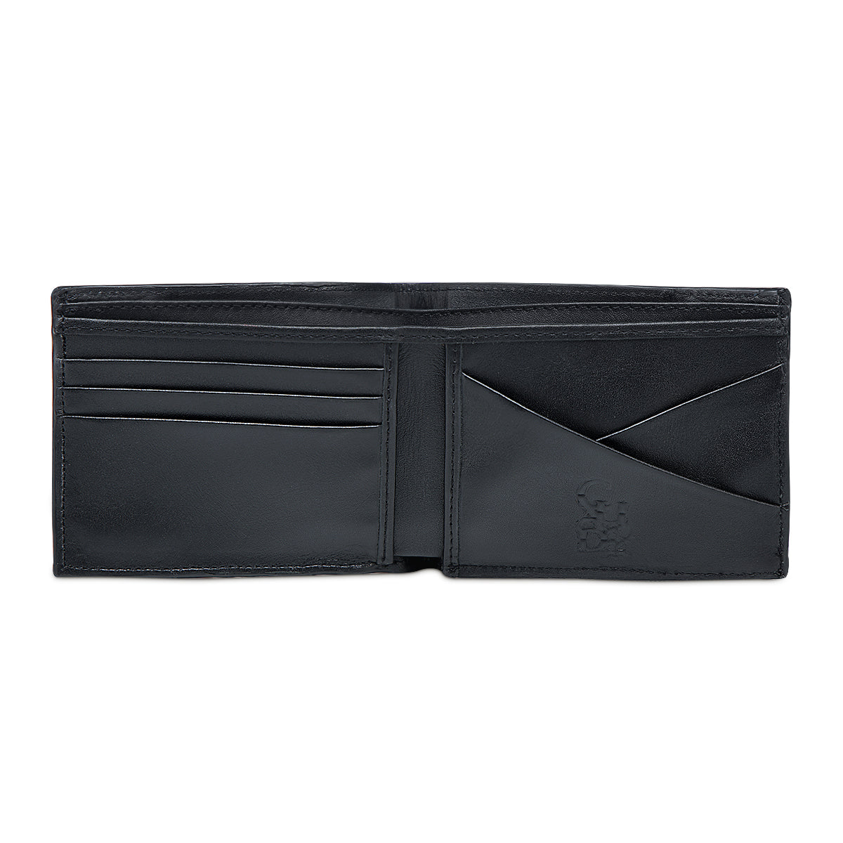Cuadra Black & Blue Stingray Stitching Wallet DU717