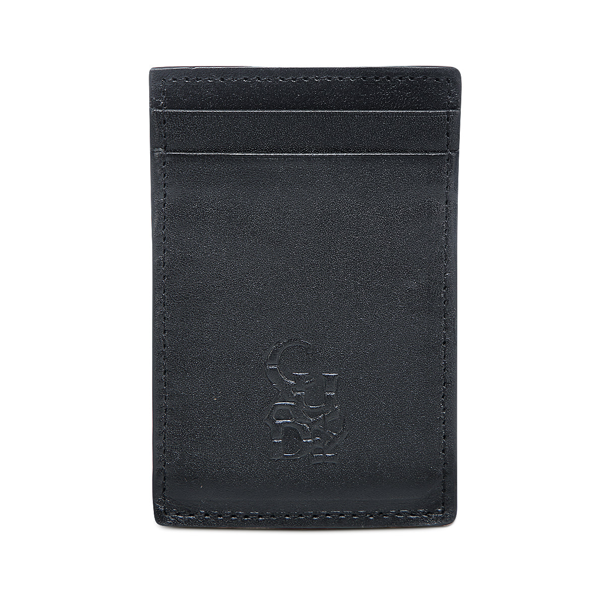 Cuadra Black & Blue Stingray Stitching Wallet DU717