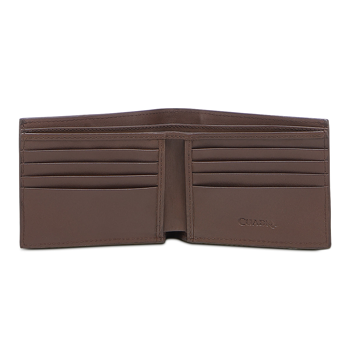 Cuadra Brown Alligator  Laser & Studs Wallet DU718