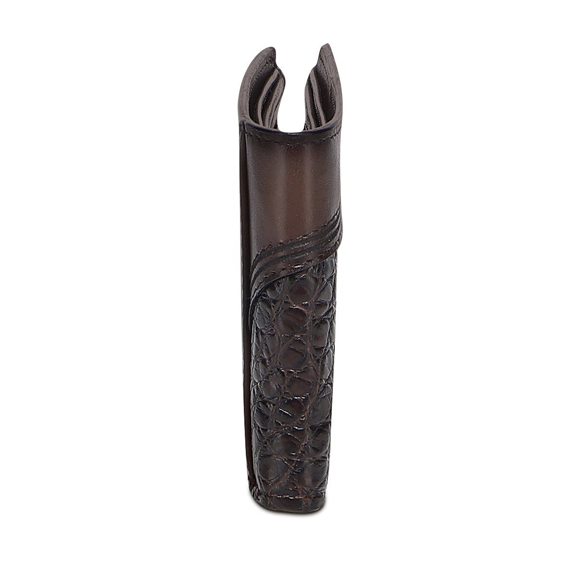 Cuadra Brown Alligator  Laser & Studs Wallet DU718