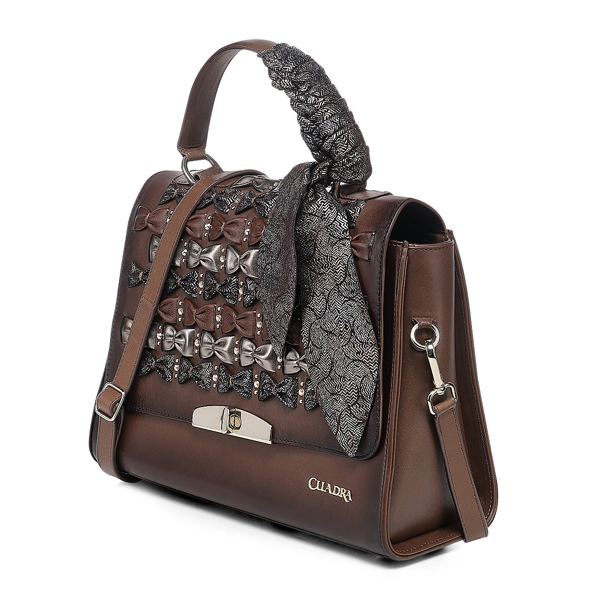 Cuadra Brown Embroidery & Fringe DU744