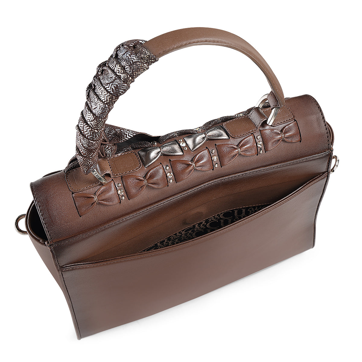 Cuadra Brown Embroidery & Fringe DU744
