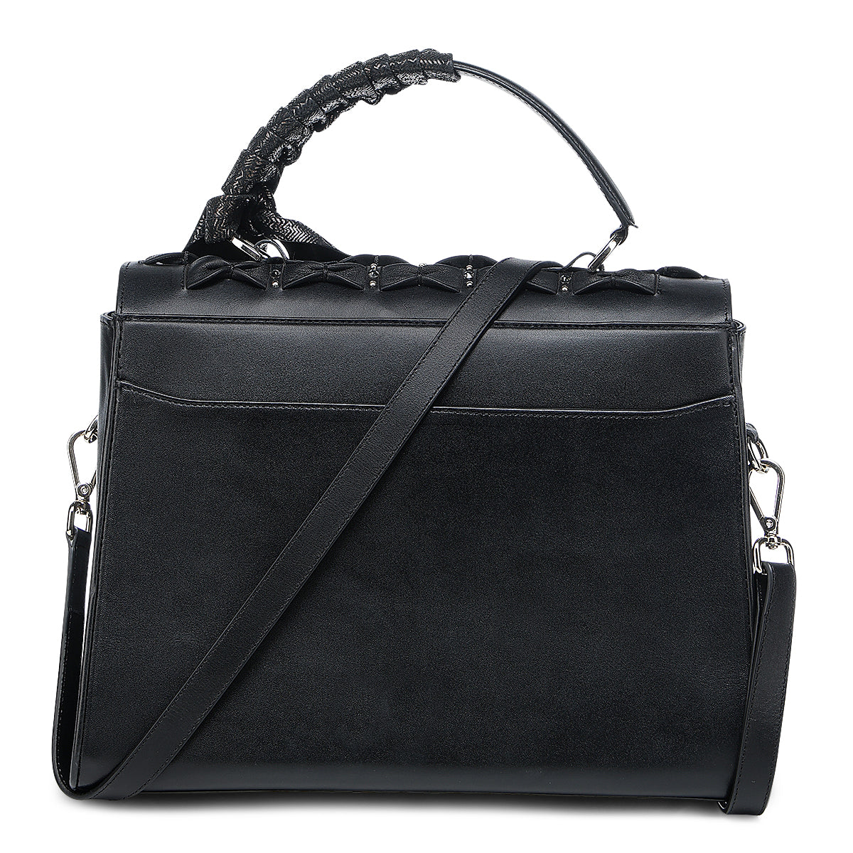 Cuadra Black Embroidery & Fringe DU743