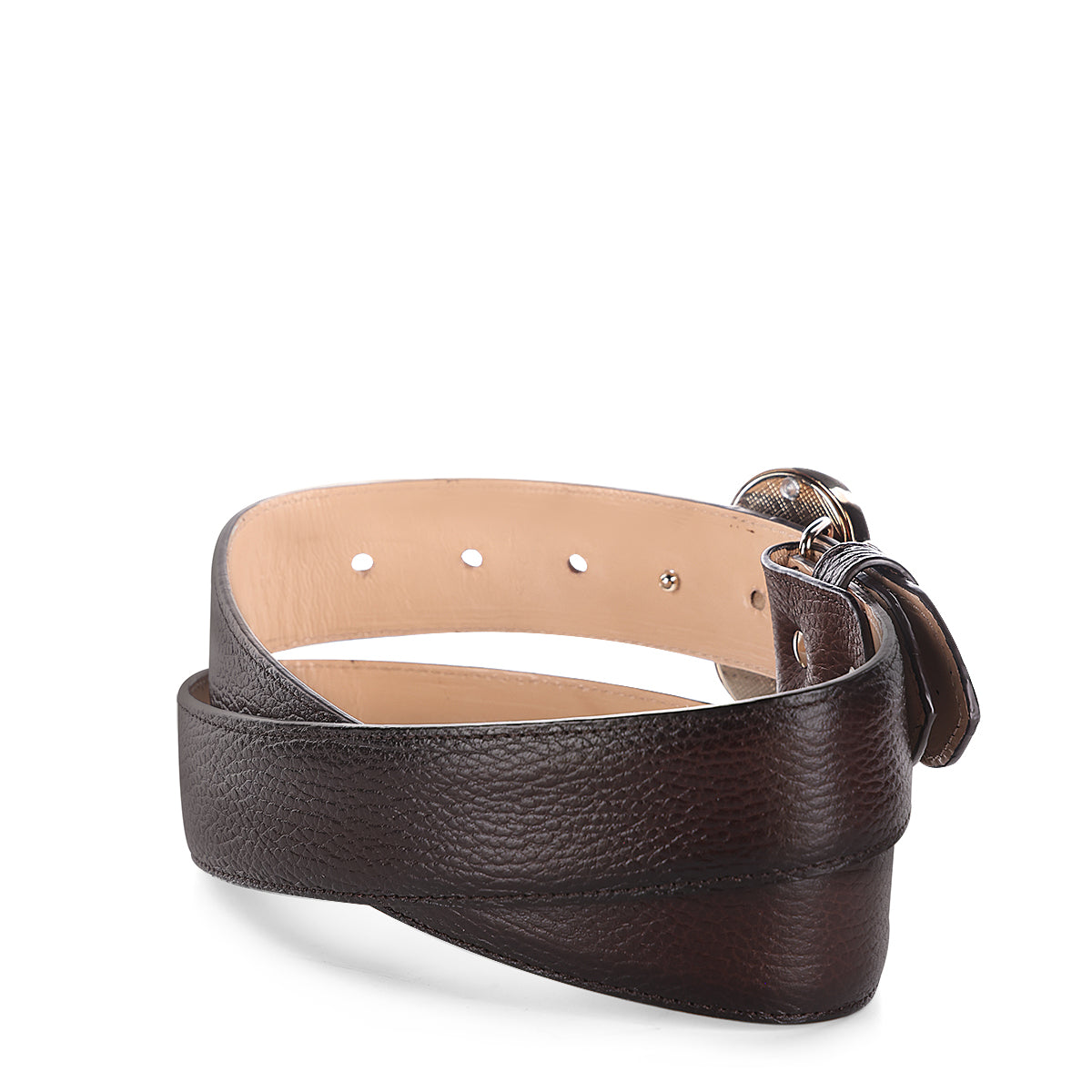 Cuadra Brown Python Belt BC361
