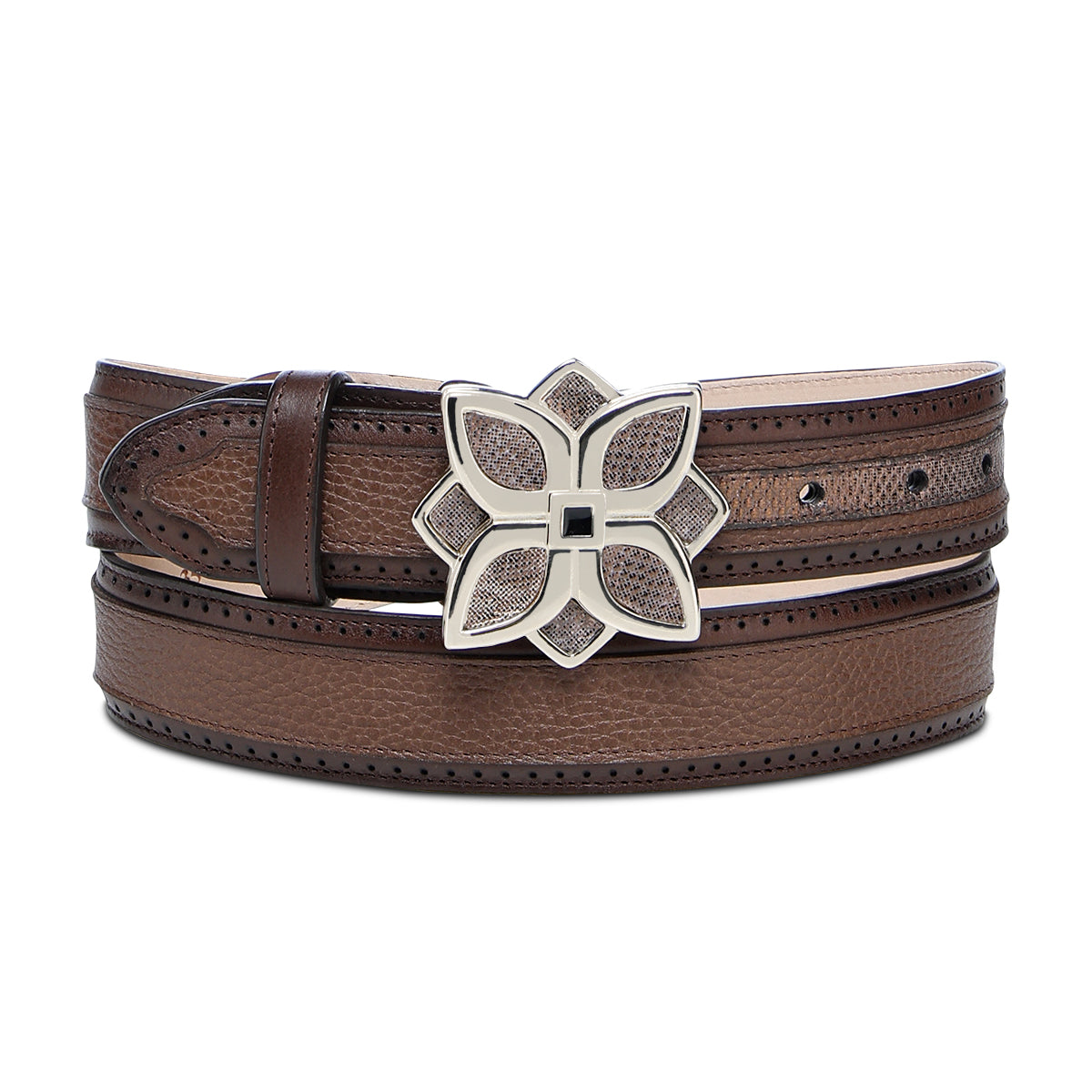 Cuadra Brown Karung Belt BC419