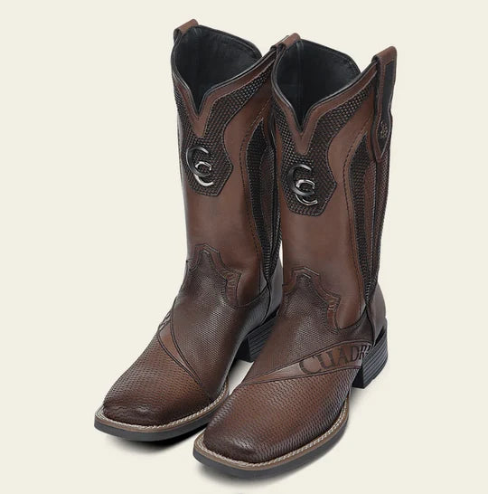 Cuadra Honey Embroidery & Laser Square Toe CU986