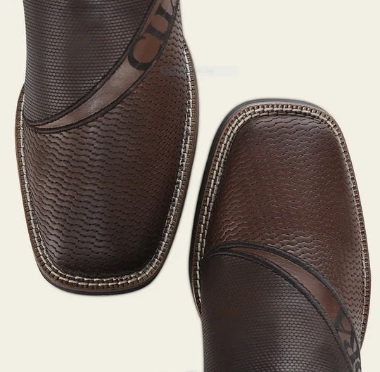 Cuadra Honey Embroidery & Laser Square Toe CU986