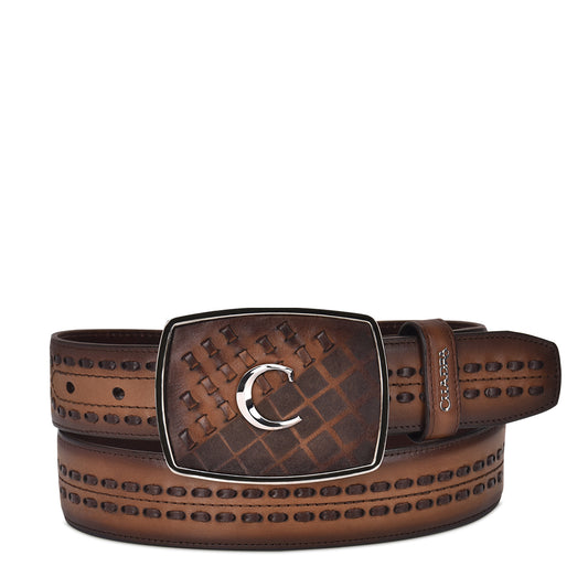 Cuadra Maple Laser & Woven Belt BC243