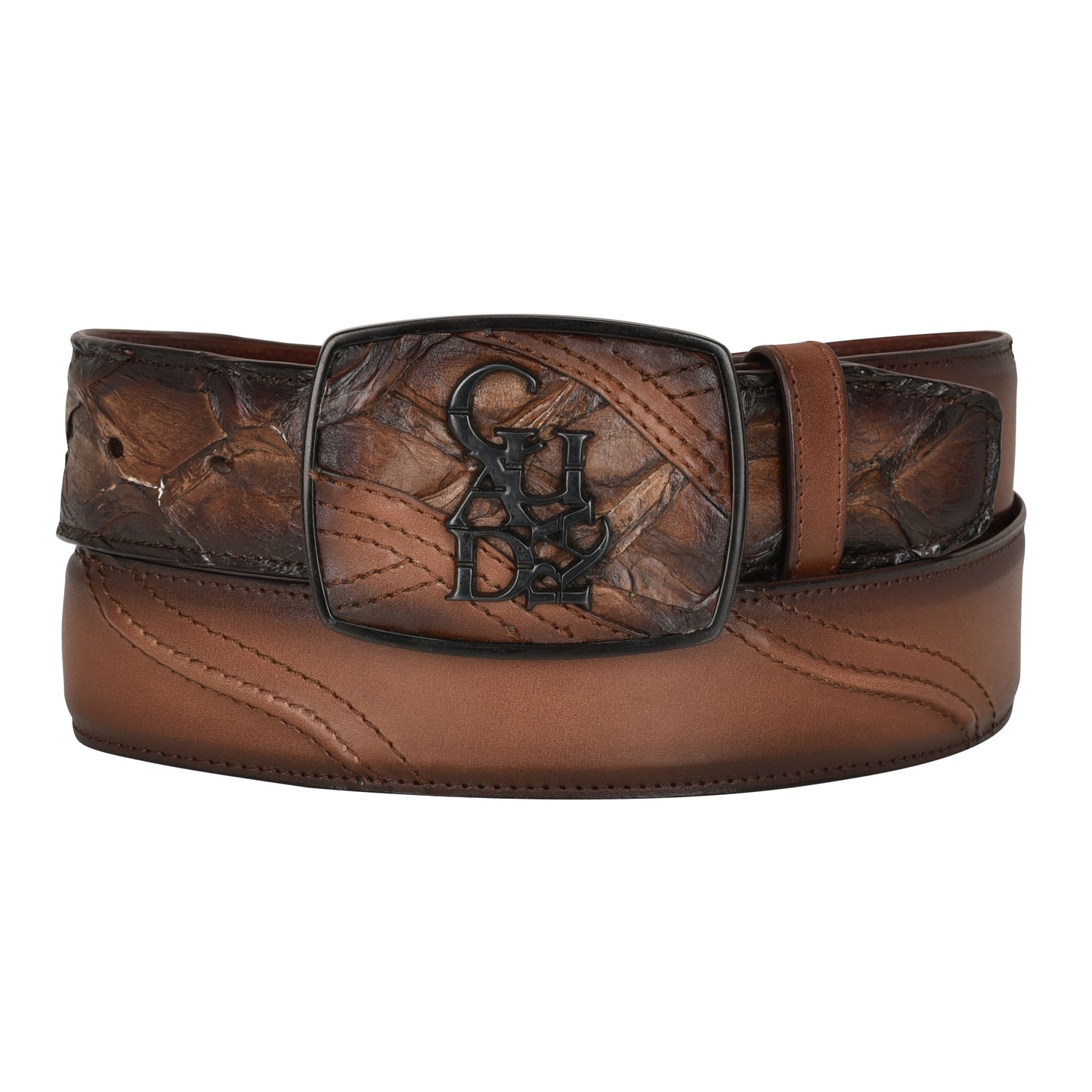 Cuadra Honey Pirarucu Belt BC316