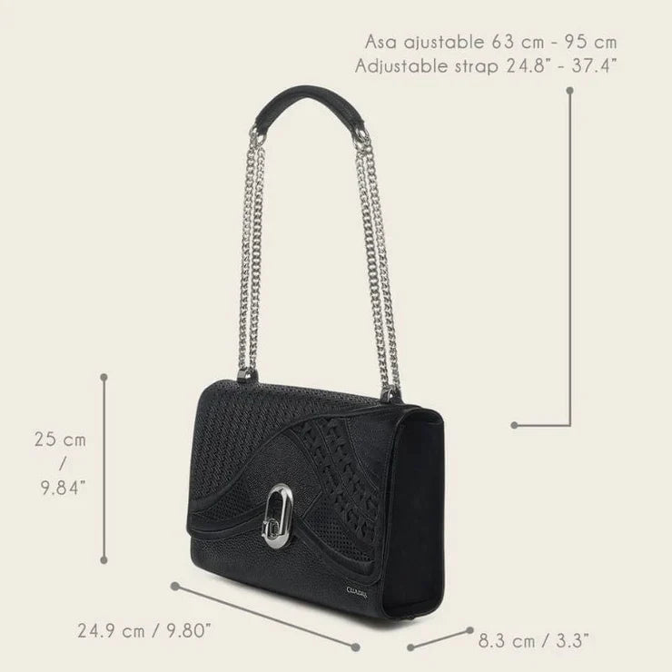 Cuadra Black Stingray Embroidery DU688