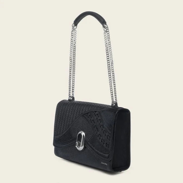 Cuadra Black Stingray Embroidery DU688