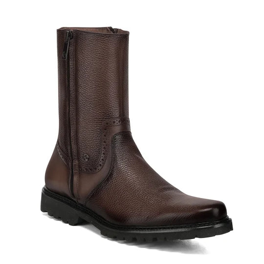 Franco Cuadra Boot Brown Deer/ Calf FF420