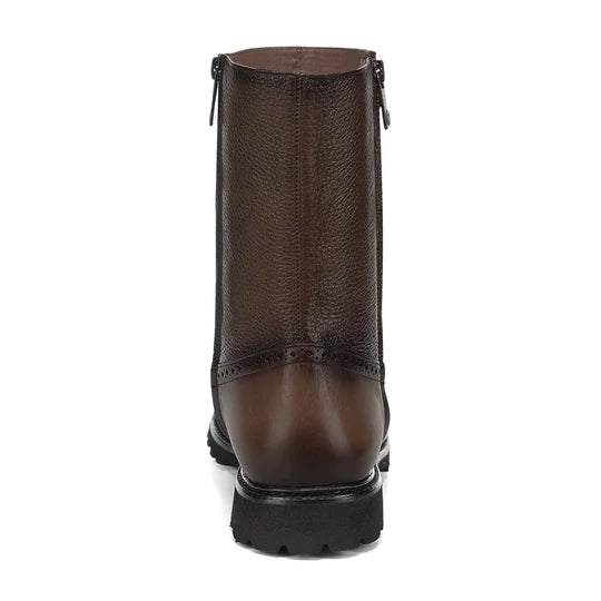 Franco Cuadra Boot Brown Deer/ Calf FF420