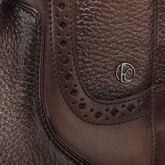 Franco Cuadra Boot Brown Deer/ Calf FF420